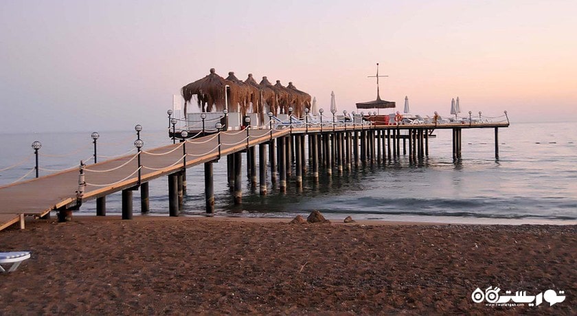 اسکله اختصاصی ساحل هتل